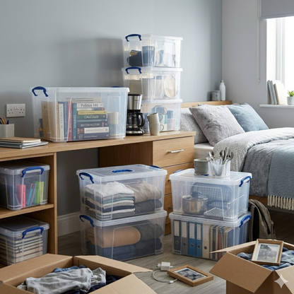 Clear Rectangle Storage Box