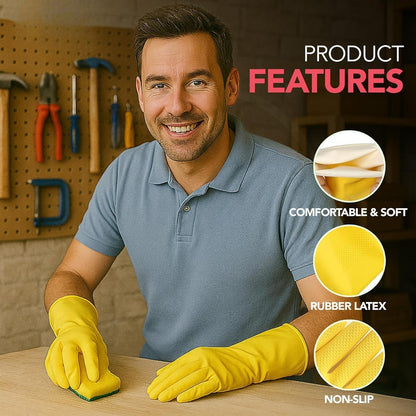 Elbow Grease Rubber Gloves