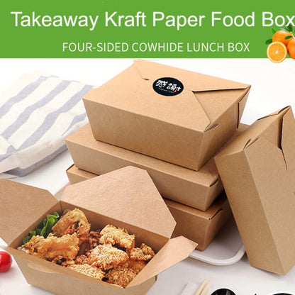The Ultimate Eco-Friendly Brown Takeaway Box No. 3 | Sturdy & Leak-Proof