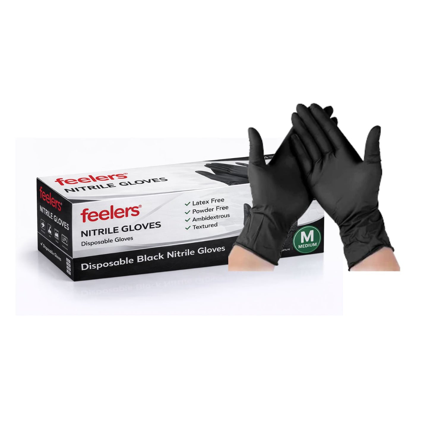 Single Feelers Nitrile Gloves