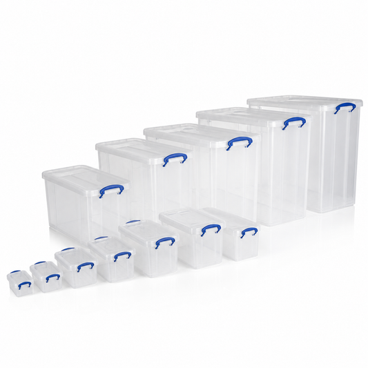 Clear Rectangle Storage Box