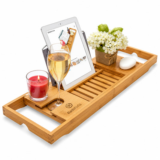 Premium Quality Wooden Bath Caddy