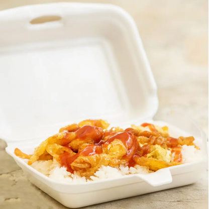 MP10 Foam Burger Box- Takeaway Containers