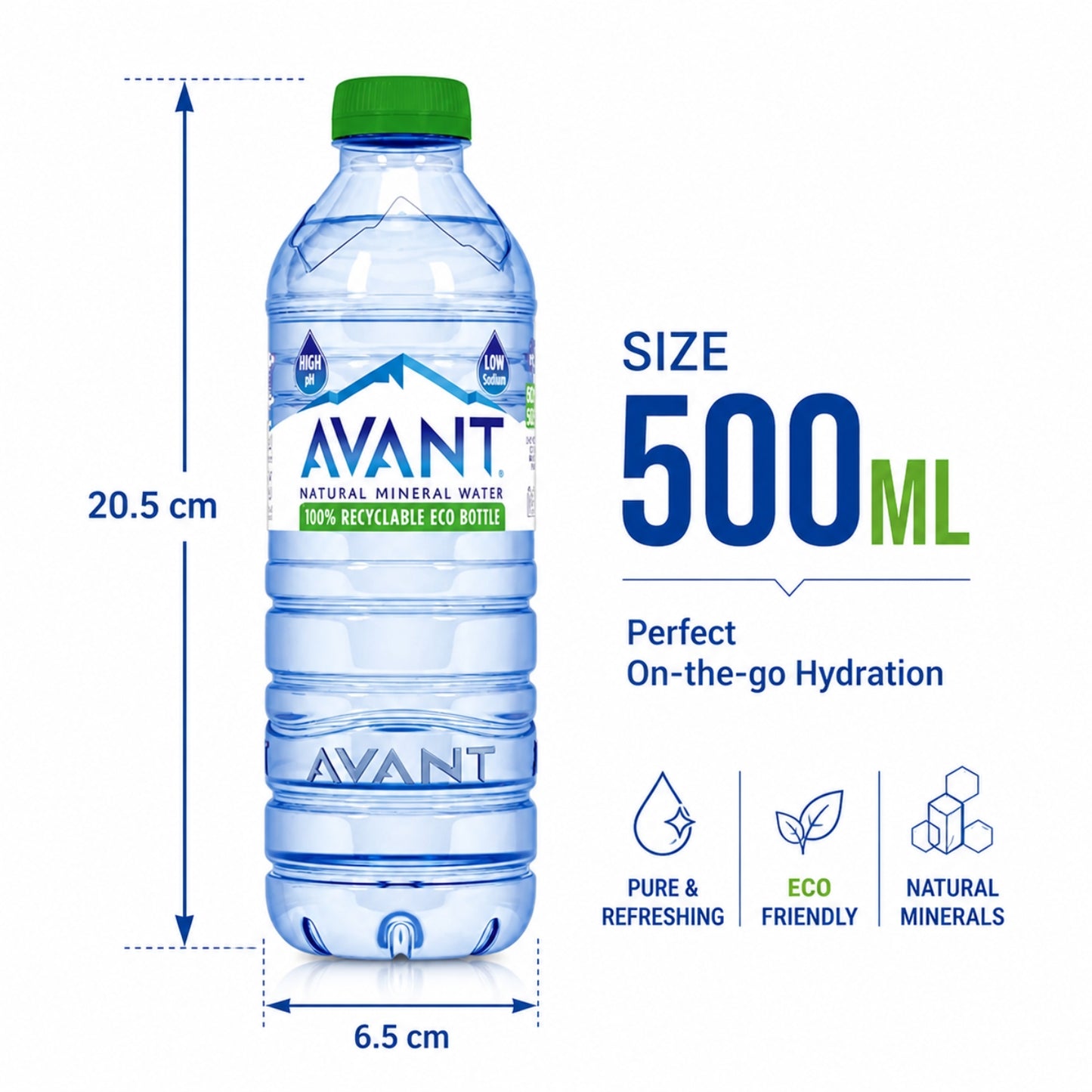 Avant Natural Mineral Water 500ml