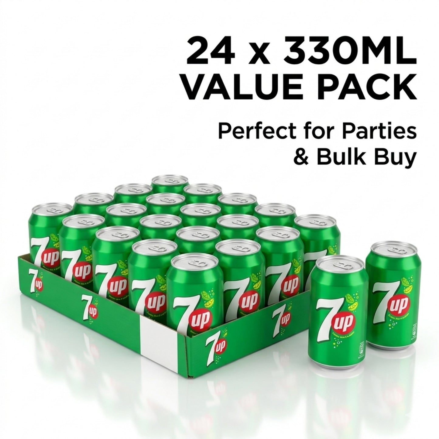 CAN 7up 24X330ML GB