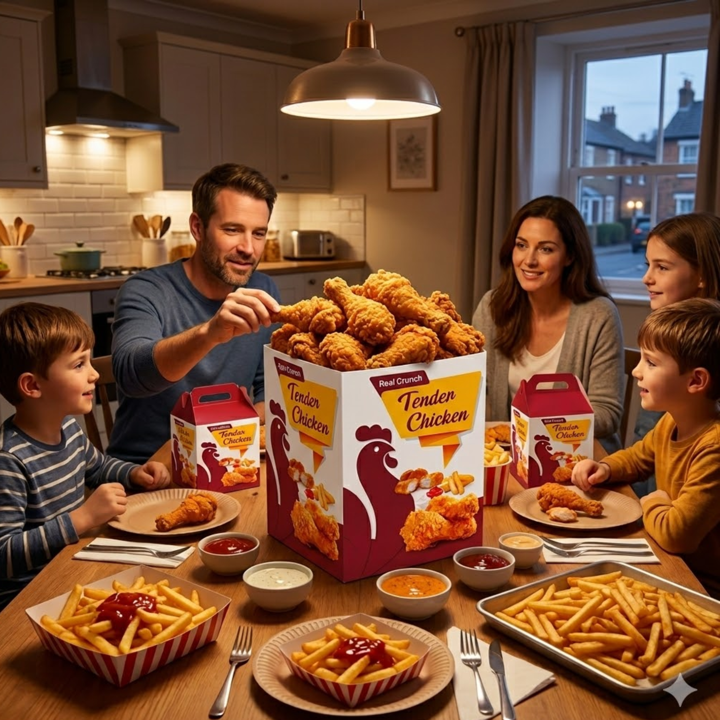 FC4 Chicken Bucket Leak-Resistant & Eco-Friendly