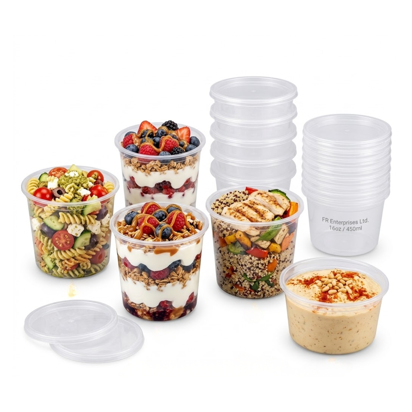 FR Heavy Duty Sauce Cups with Lids