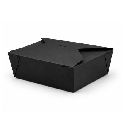 The Ultimate Eco-Friendly Black Takeaway Box | Sturdy & Leak-Proof