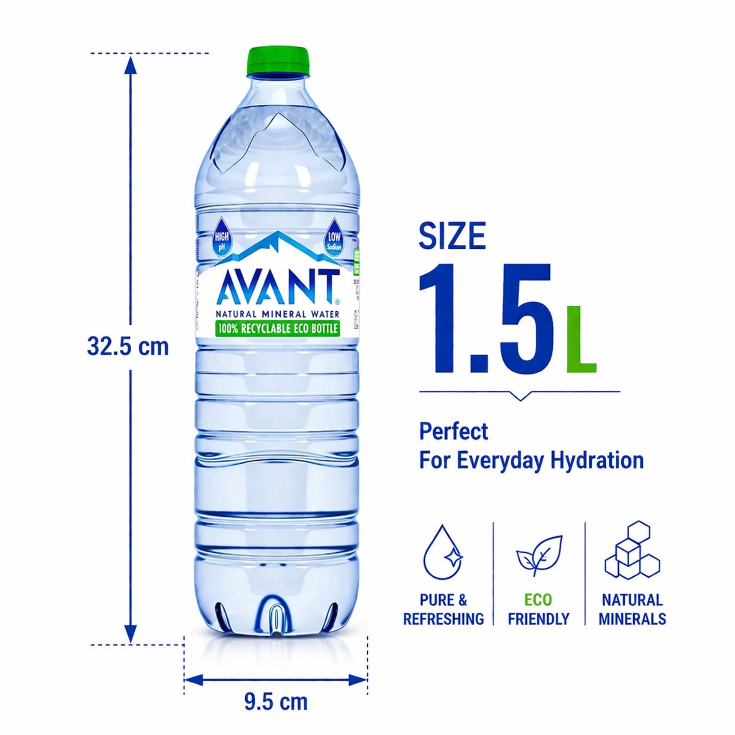 Avant Natural Mineral Water 1.5L
