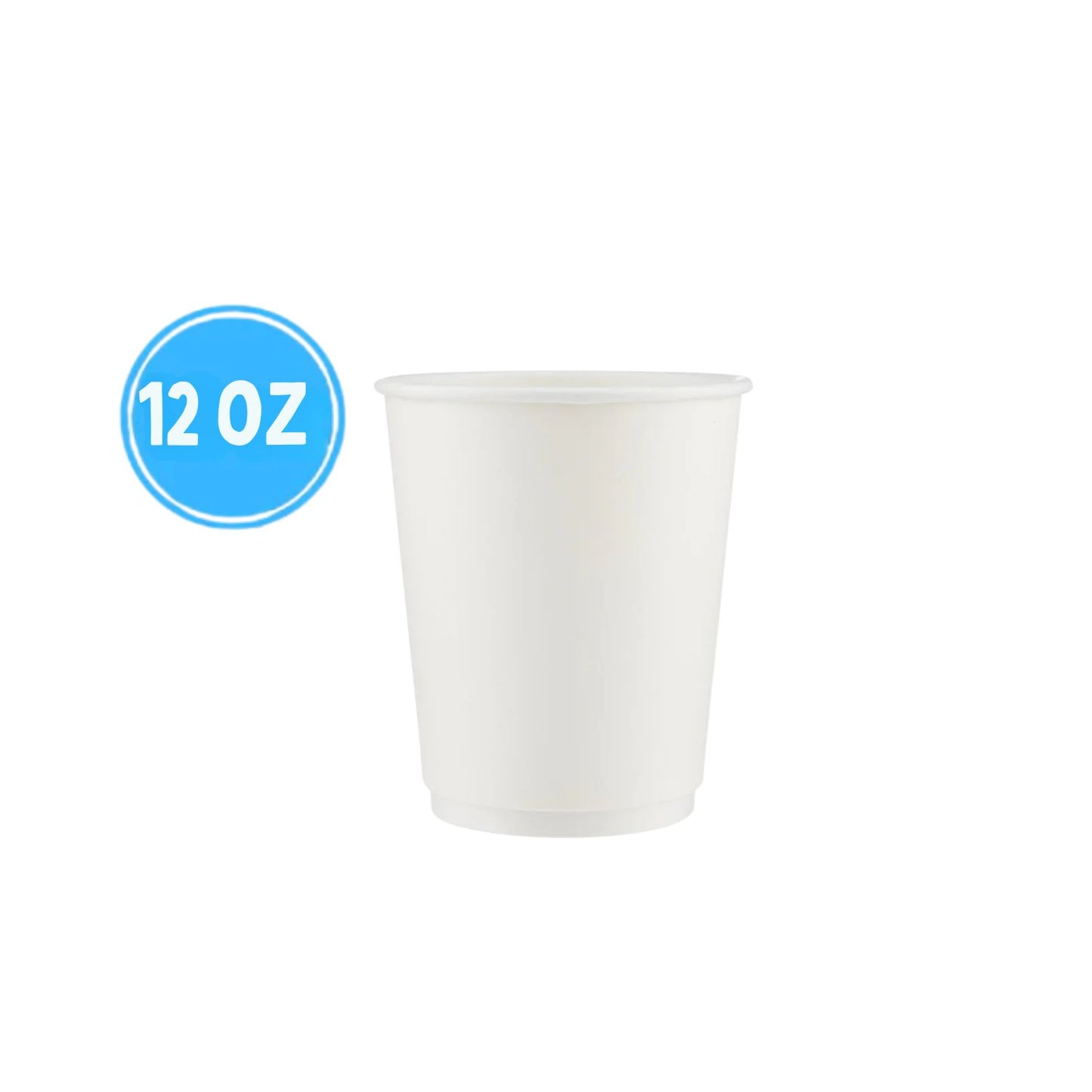 Insulated 12oz Double Wall Cup  | Spill-Proof Lids