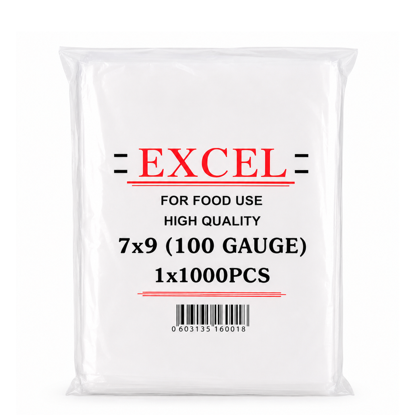 Multipurpose Heavy Duty Excel Bags- 7x9