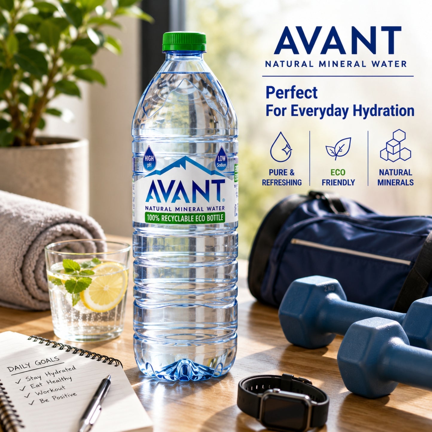 Avant Natural Mineral Water 1.5L
