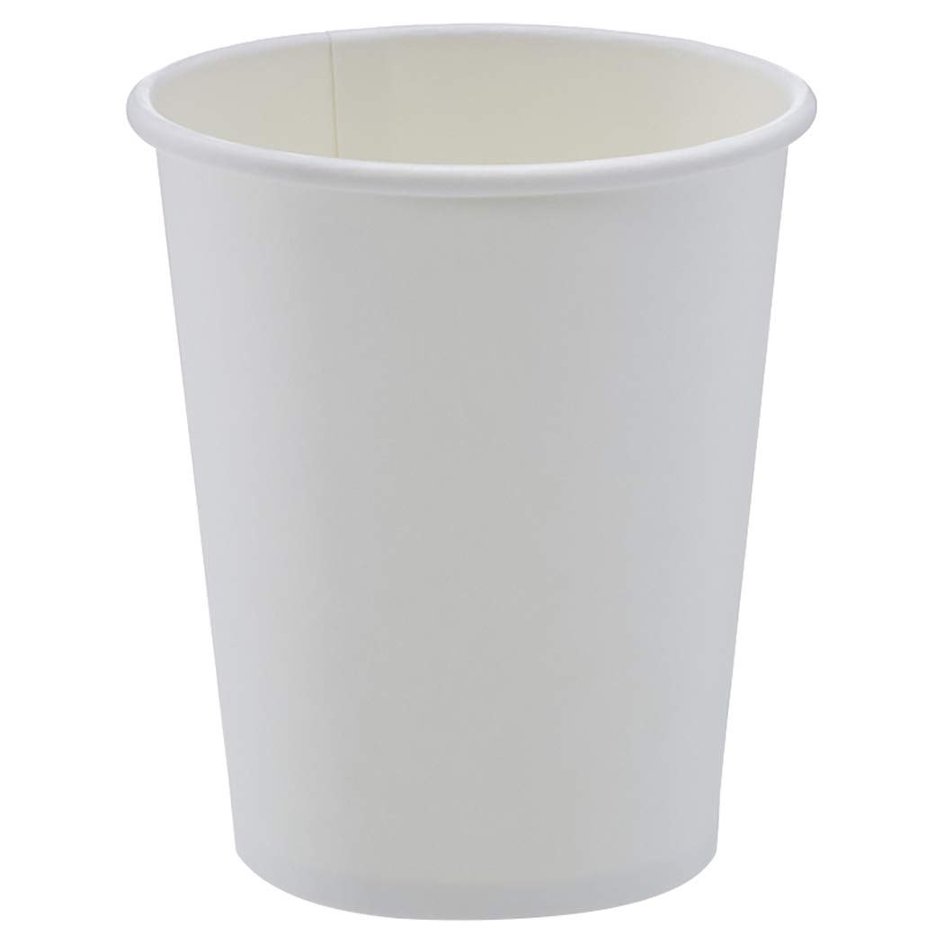 7oz Paper Cup White | Spill-Proof Lids