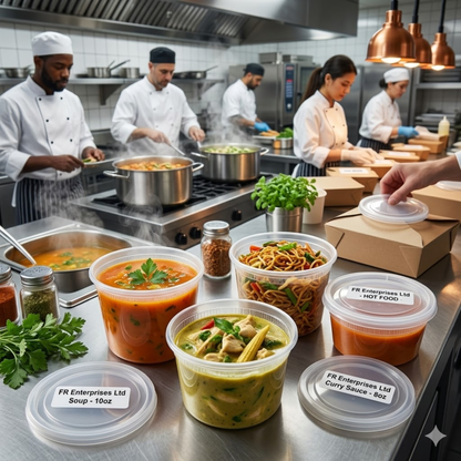 FR Heavy Duty Sauce Cups with Lids