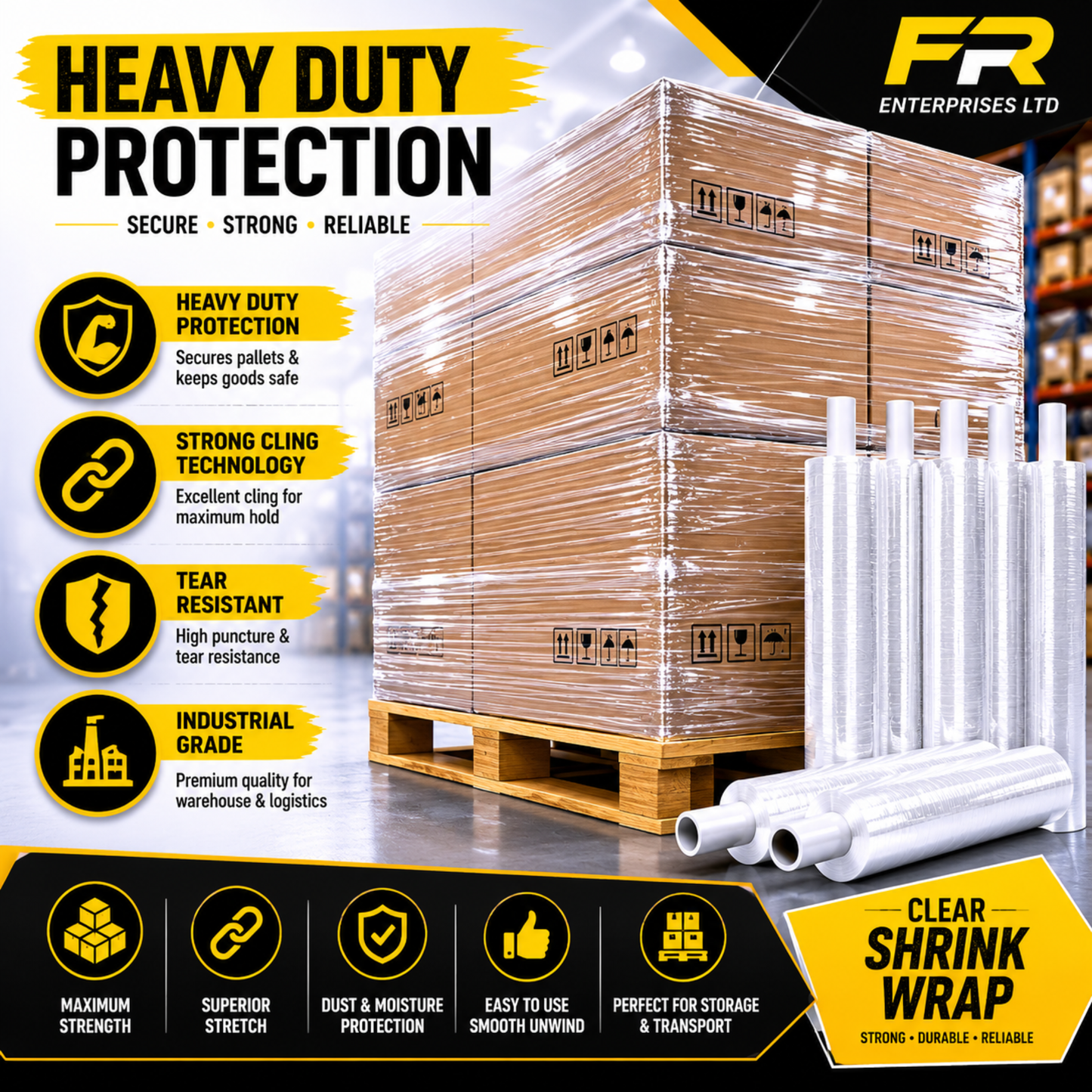 Pallet Shrink Wrap Box