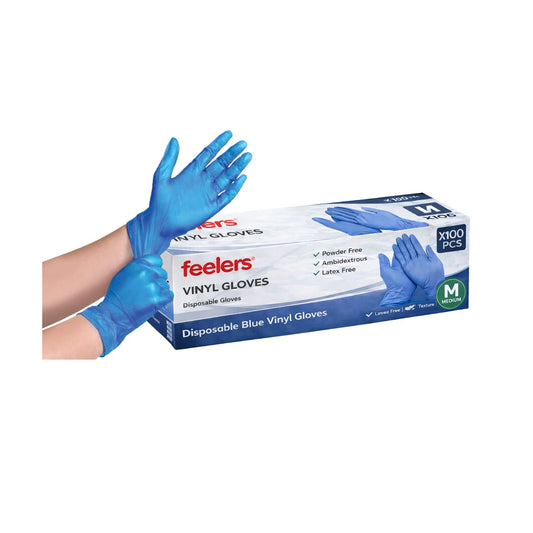 Single Feelers Vinyl Gloves