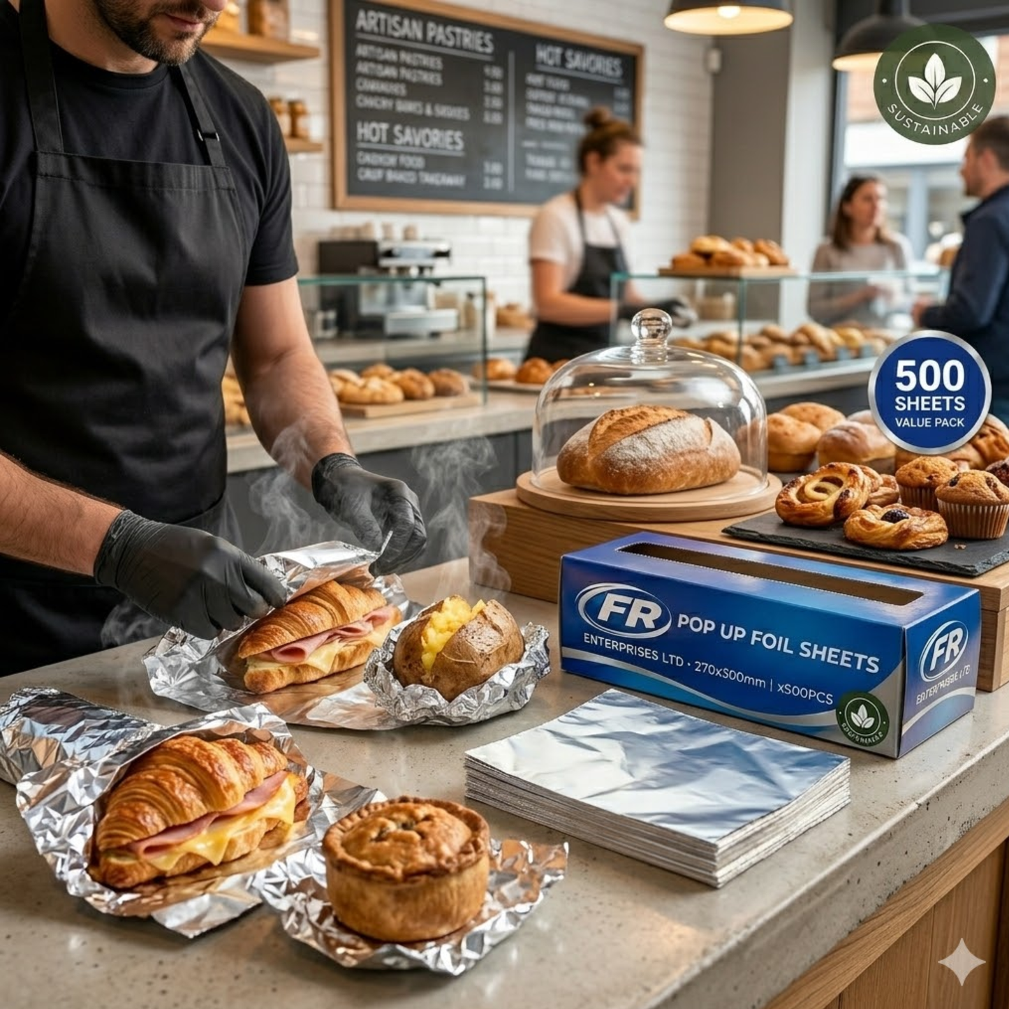 Pop Up Foil Sheets
