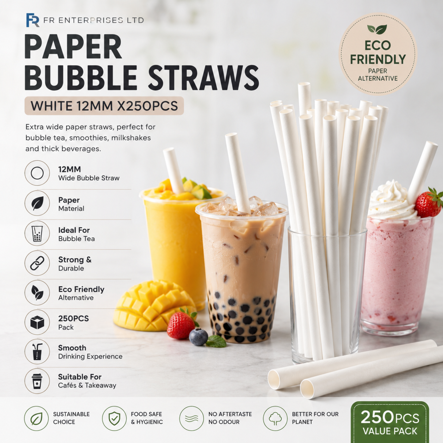 Reusable Plastic Straw