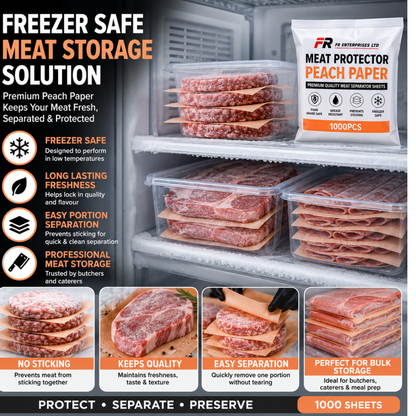 Meat Protector Peach Paper