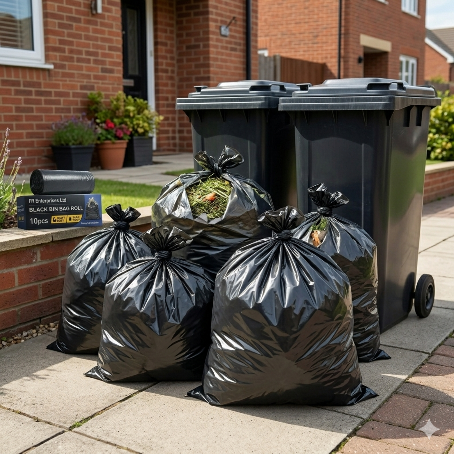Ultra-Strong Heavy Duty Bin Bags- 10x30