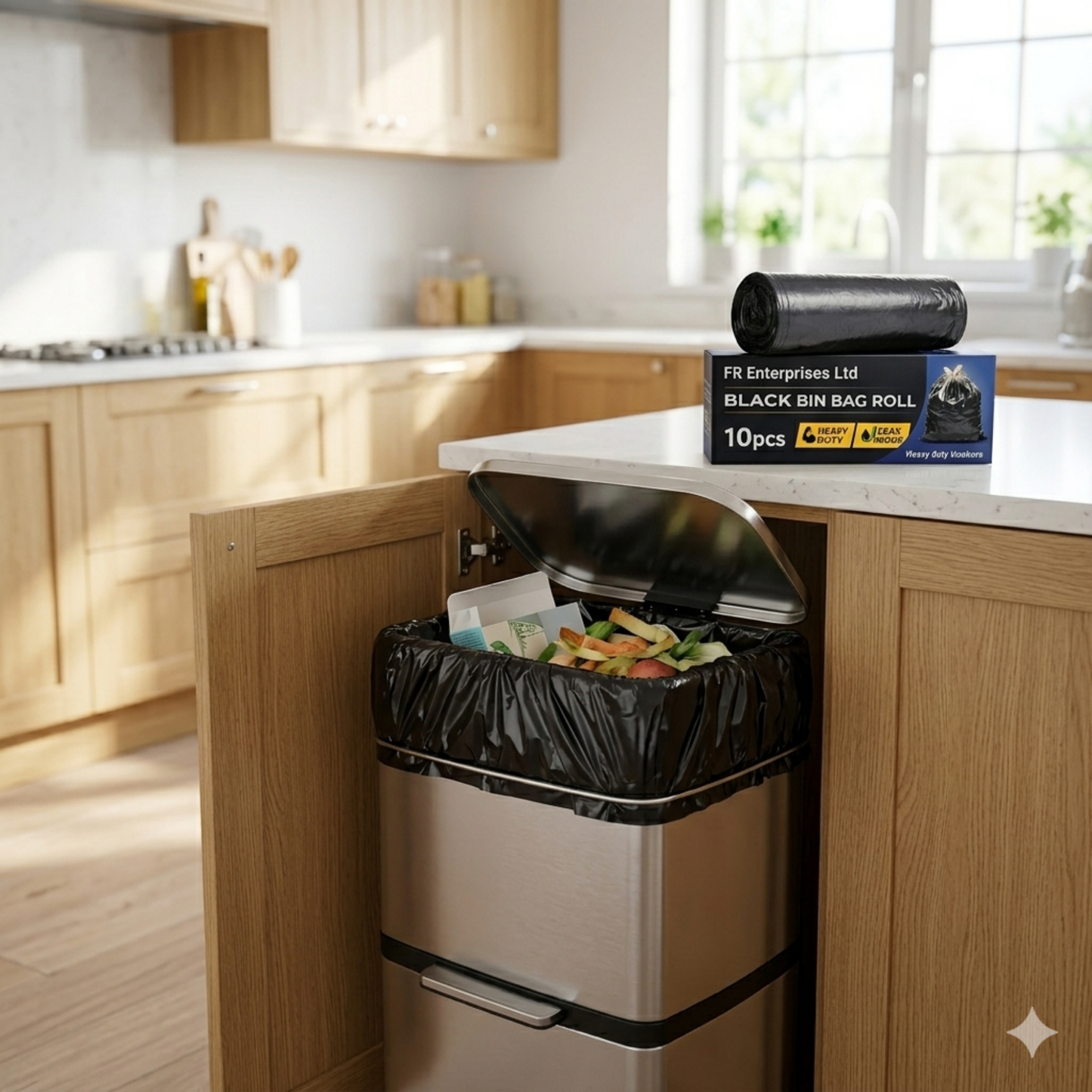 Ultra-Strong Heavy Duty Bin Bags- 10x30