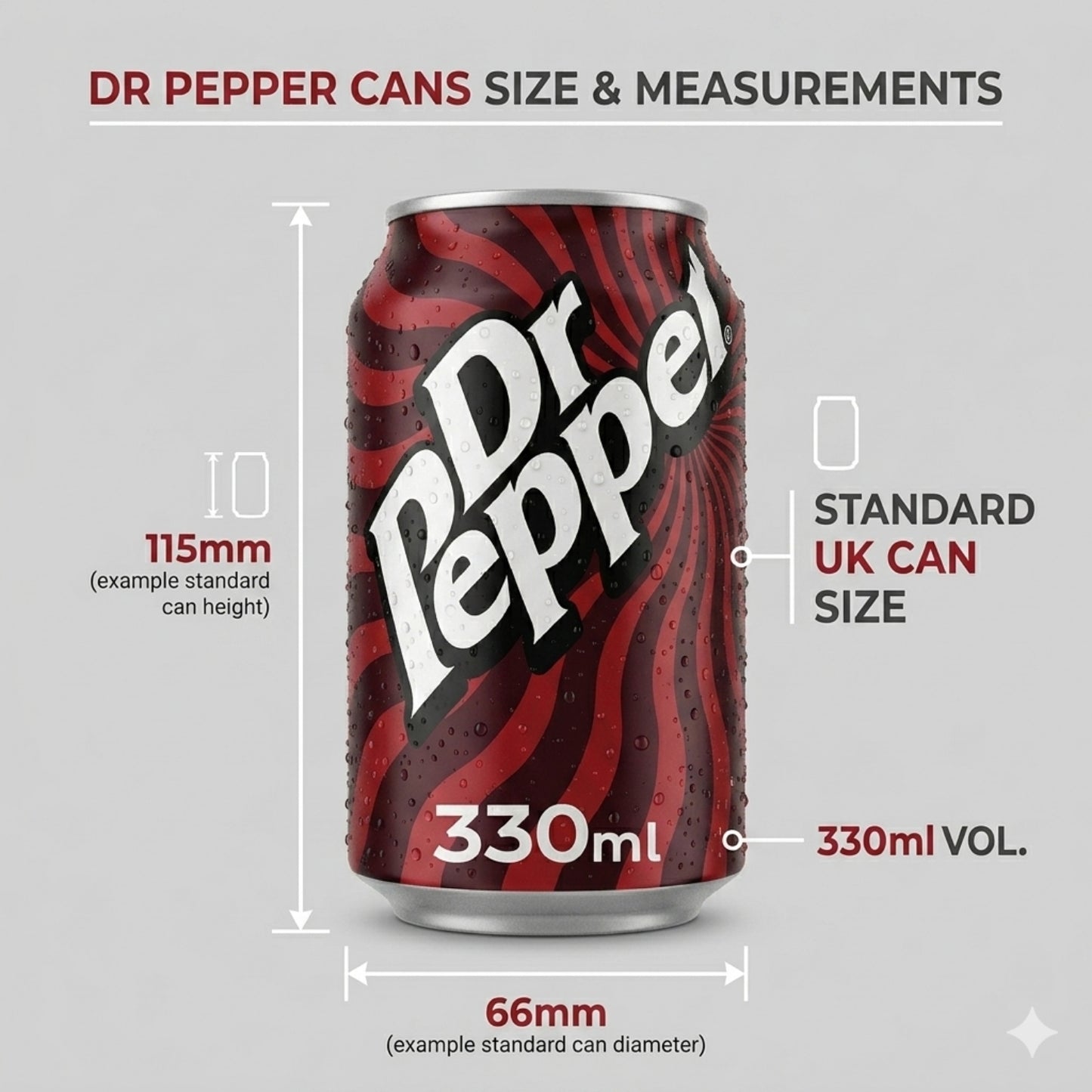 CAN Dr Pepper 24X330ML