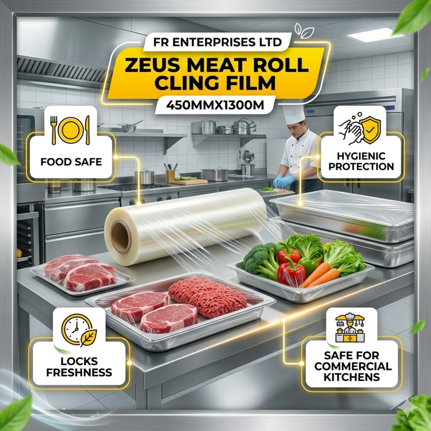 Meat Roll Cling Film