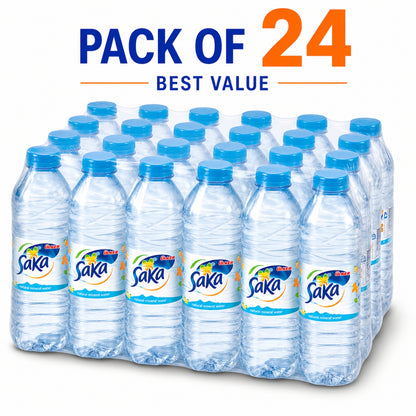 Saka Natural Mineral Water 500ml (Pack of 24)