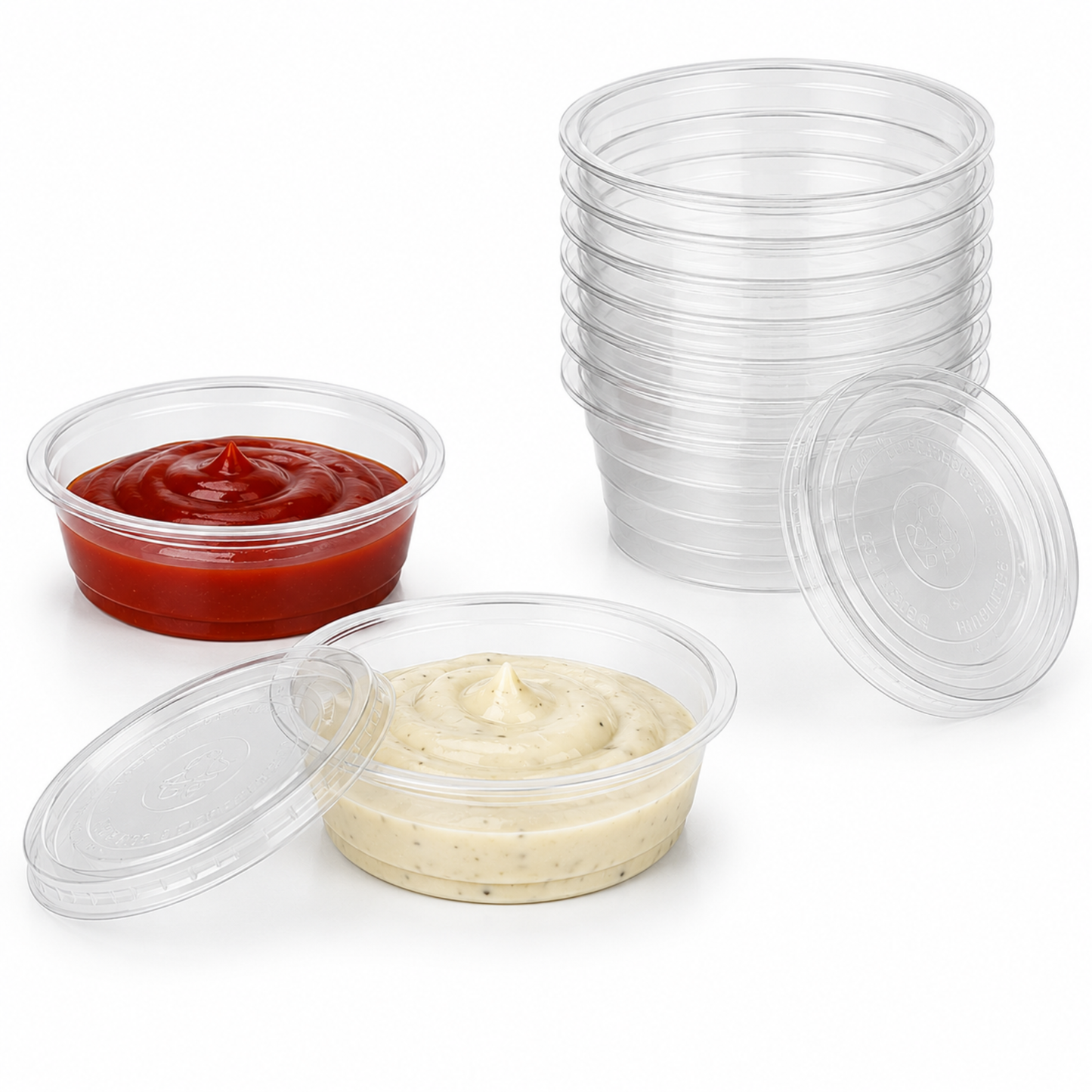 FR Heavy Duty Sauce Cups with Lids