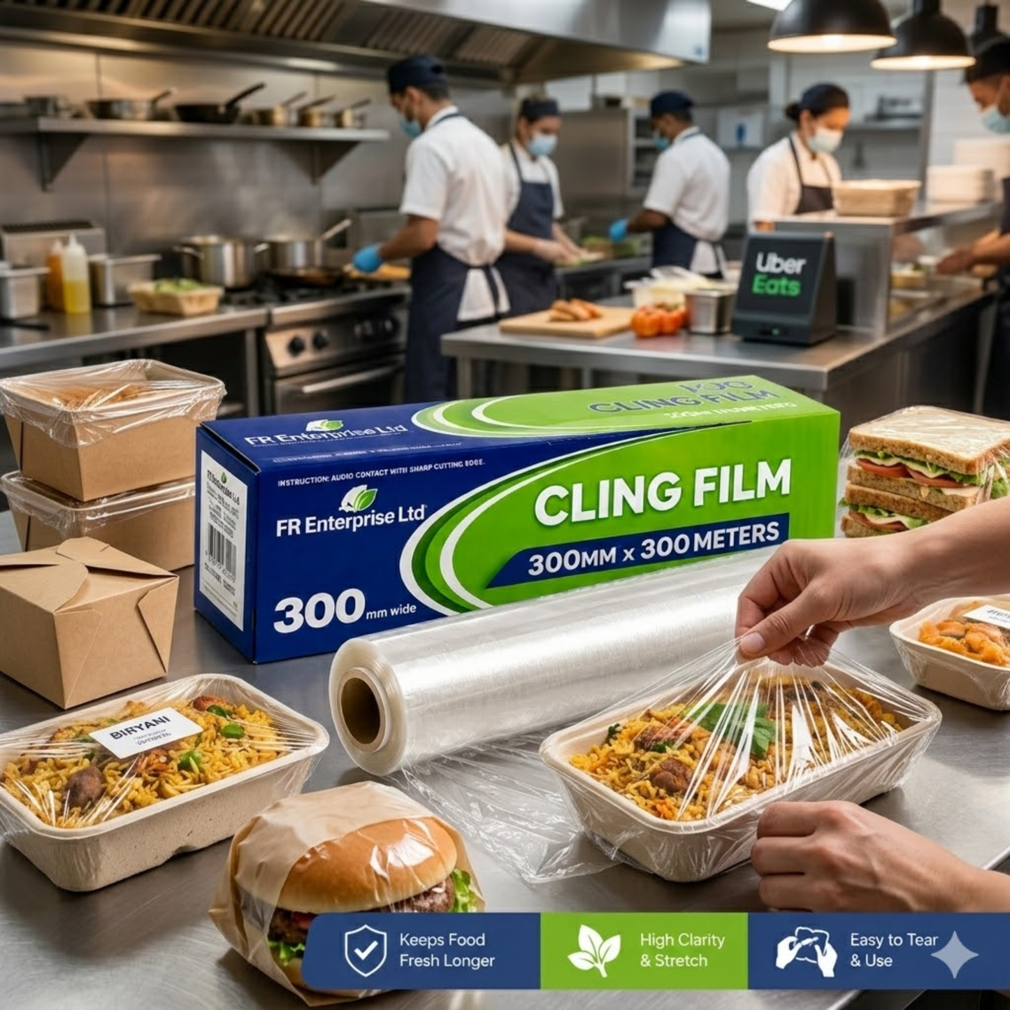 Cling Film- 300X300Meters