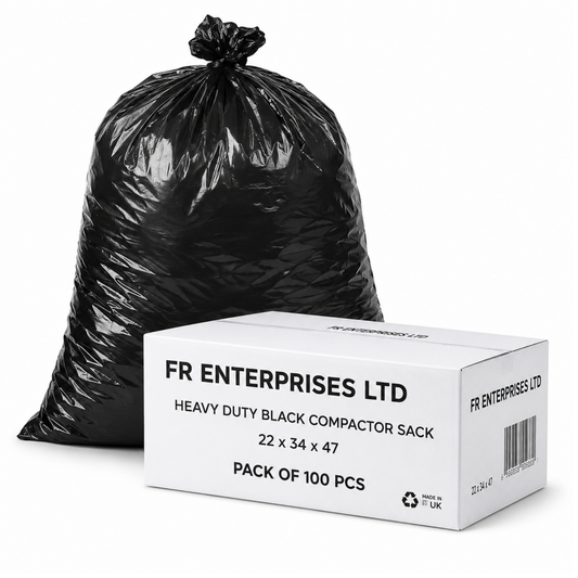 Ultra-Strong Heavy Duty Compactor Sacks- 22x34x47