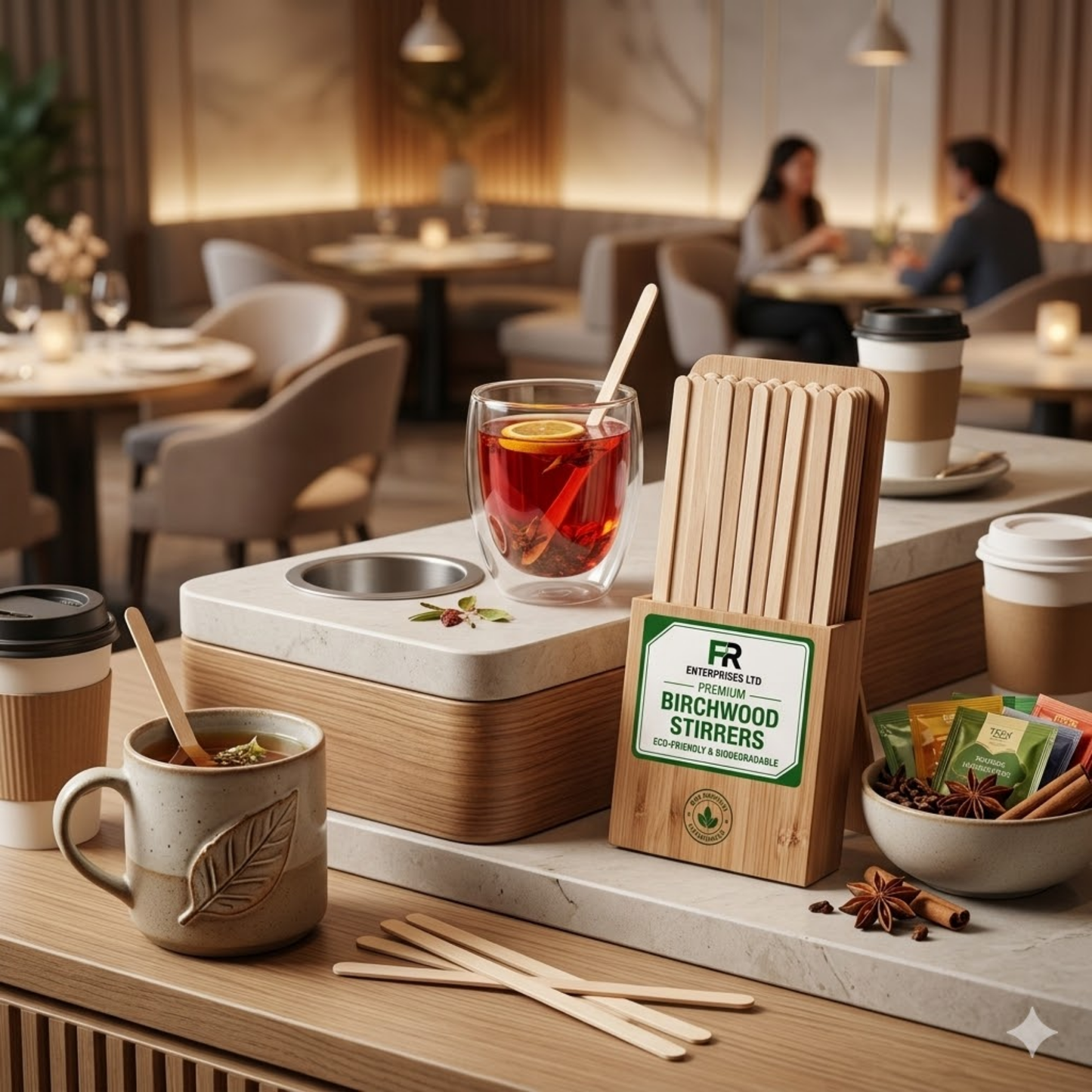 Heavy Duty Wooden Stirrer
