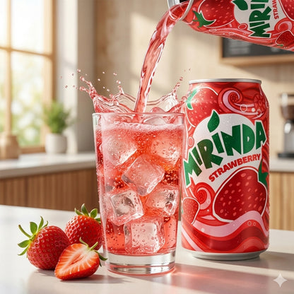 CAN Strawberry Mirinda 24x330ML