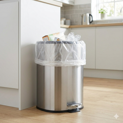 Ultra-Strong Heavy Duty Clear Sack Loose Pack- 22x34x47