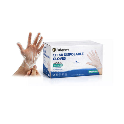 Clear Polyglove Natural
