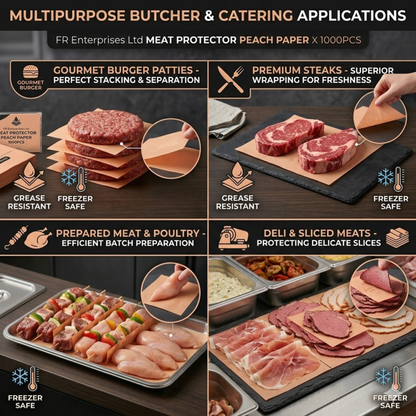 Meat Protector Peach Paper