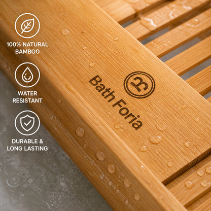 Premium Quality Wooden Bath Caddy