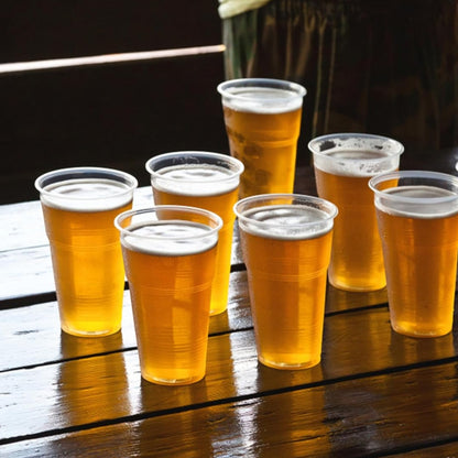 Clear Reusable Plastic Beer Cups