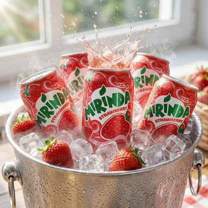 CAN Strawberry Mirinda 24x330ML