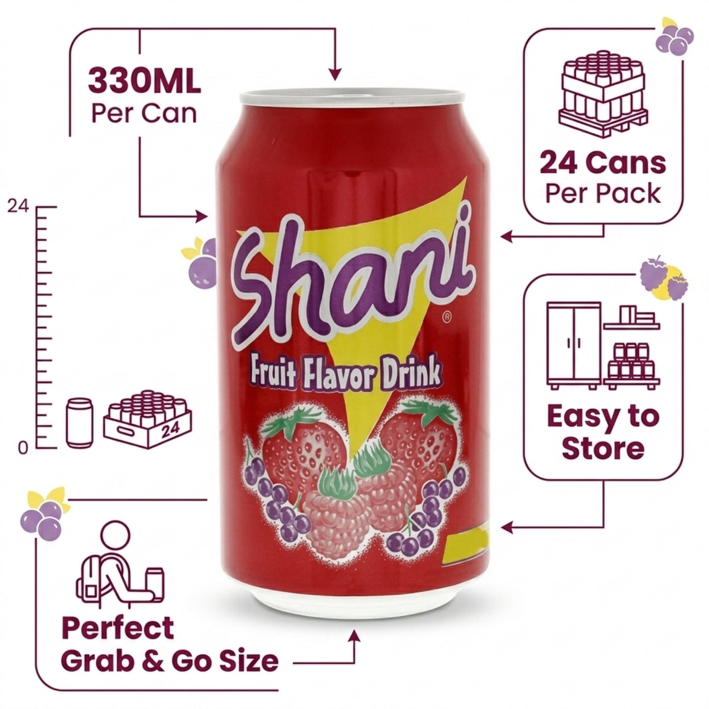 CAN Shani 24X 330ML