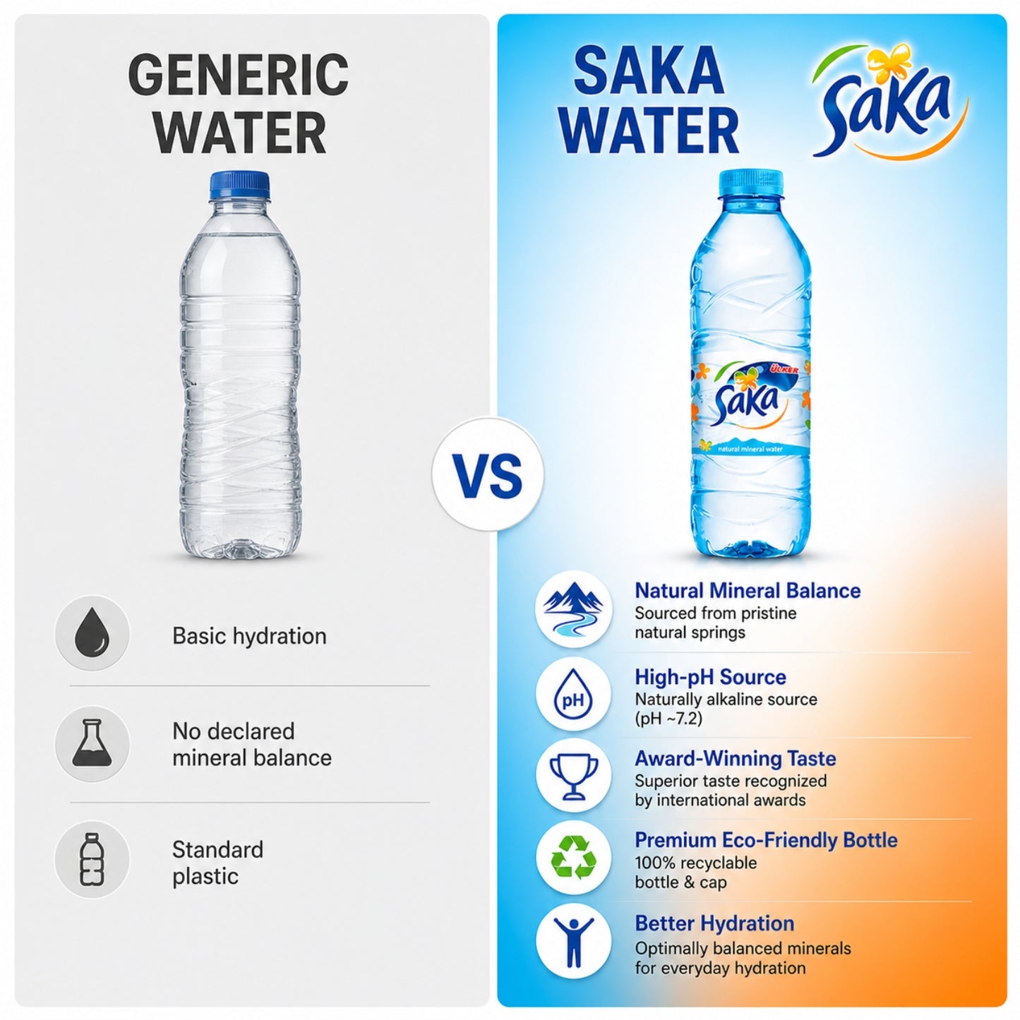 Saka Natural Mineral Water 500ml (Pack of 24)