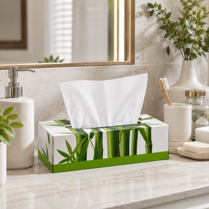 Panda Facial 1 Ply Tissue Box- 30X30