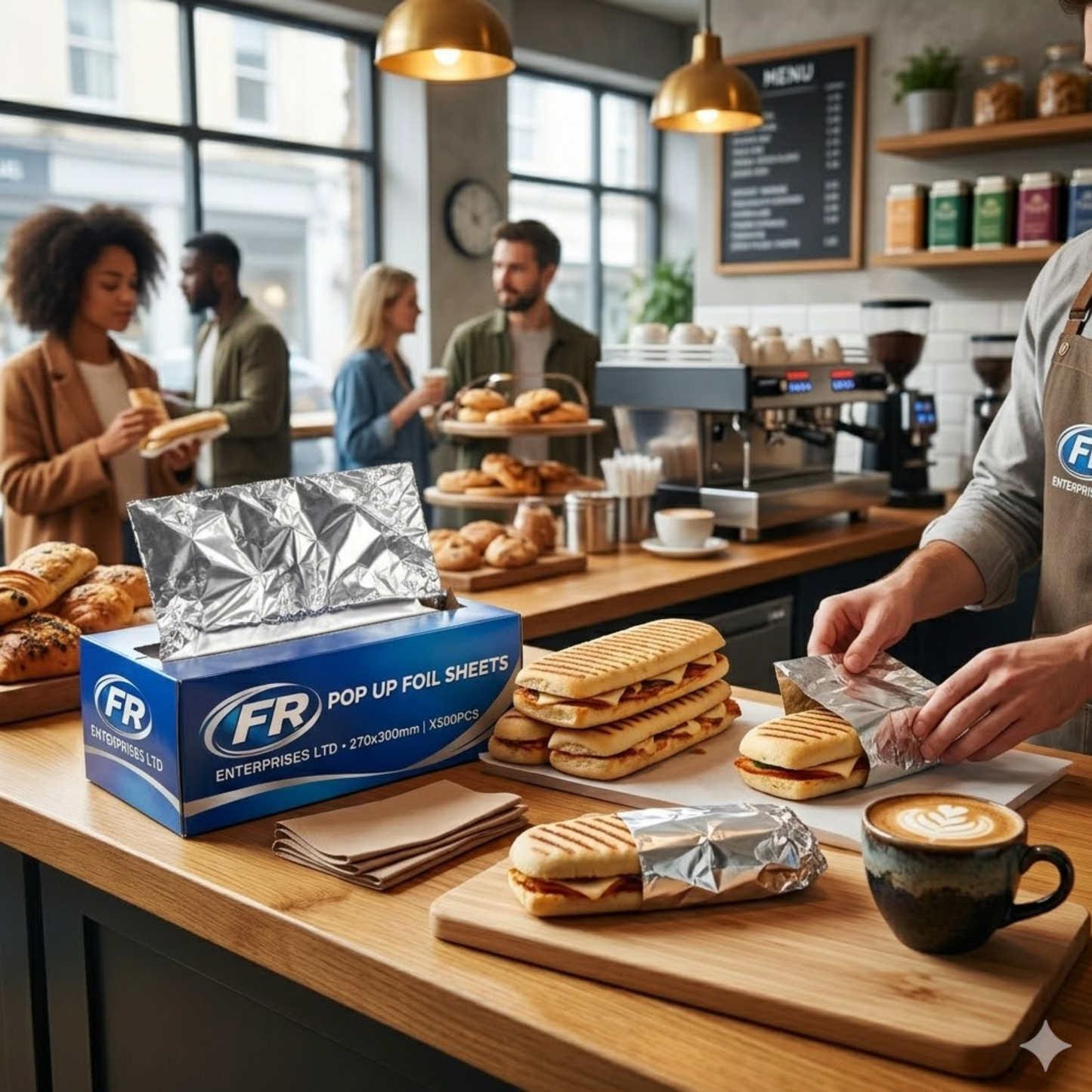 Pop Up Foil Sheets