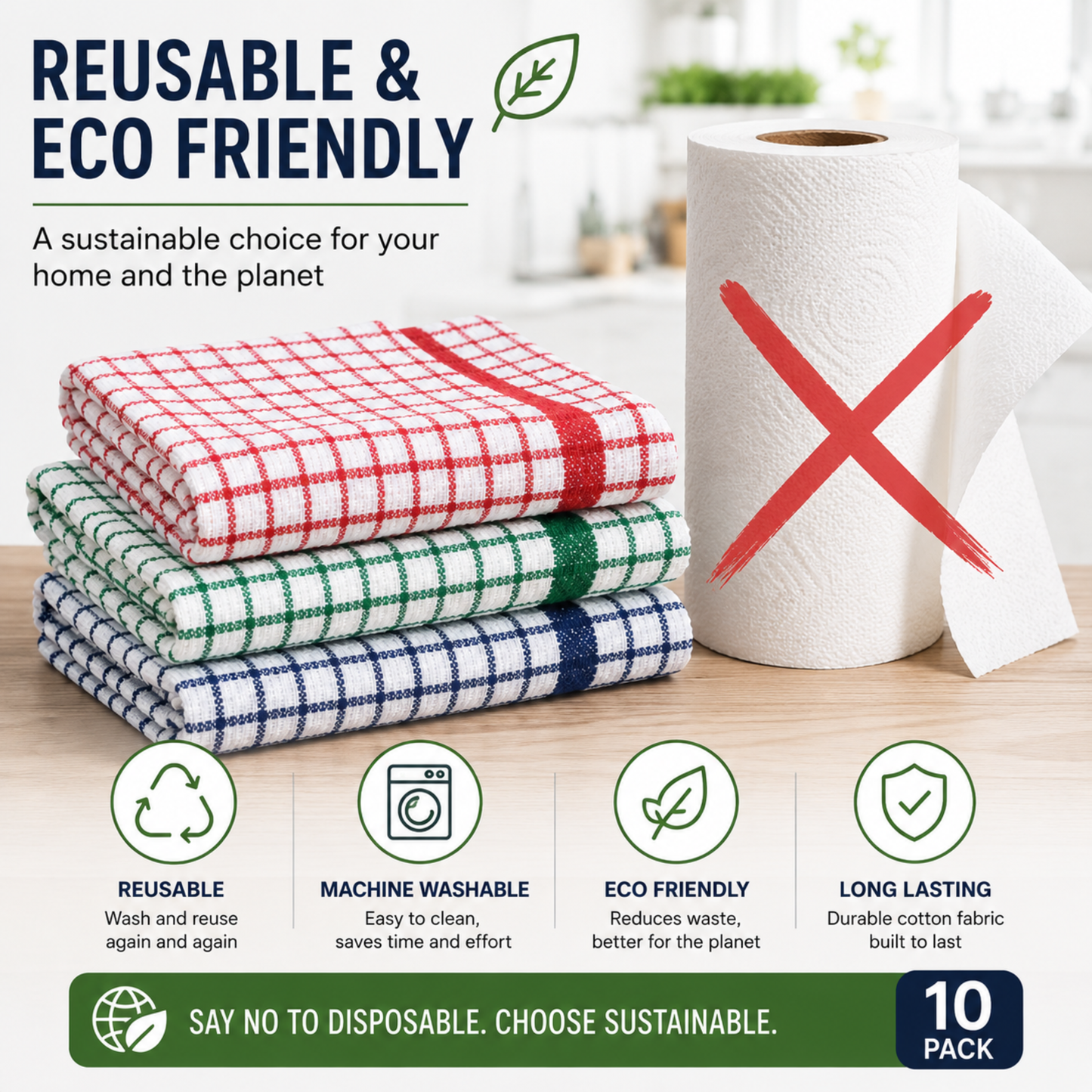 Tea Towel Large- 18X26
