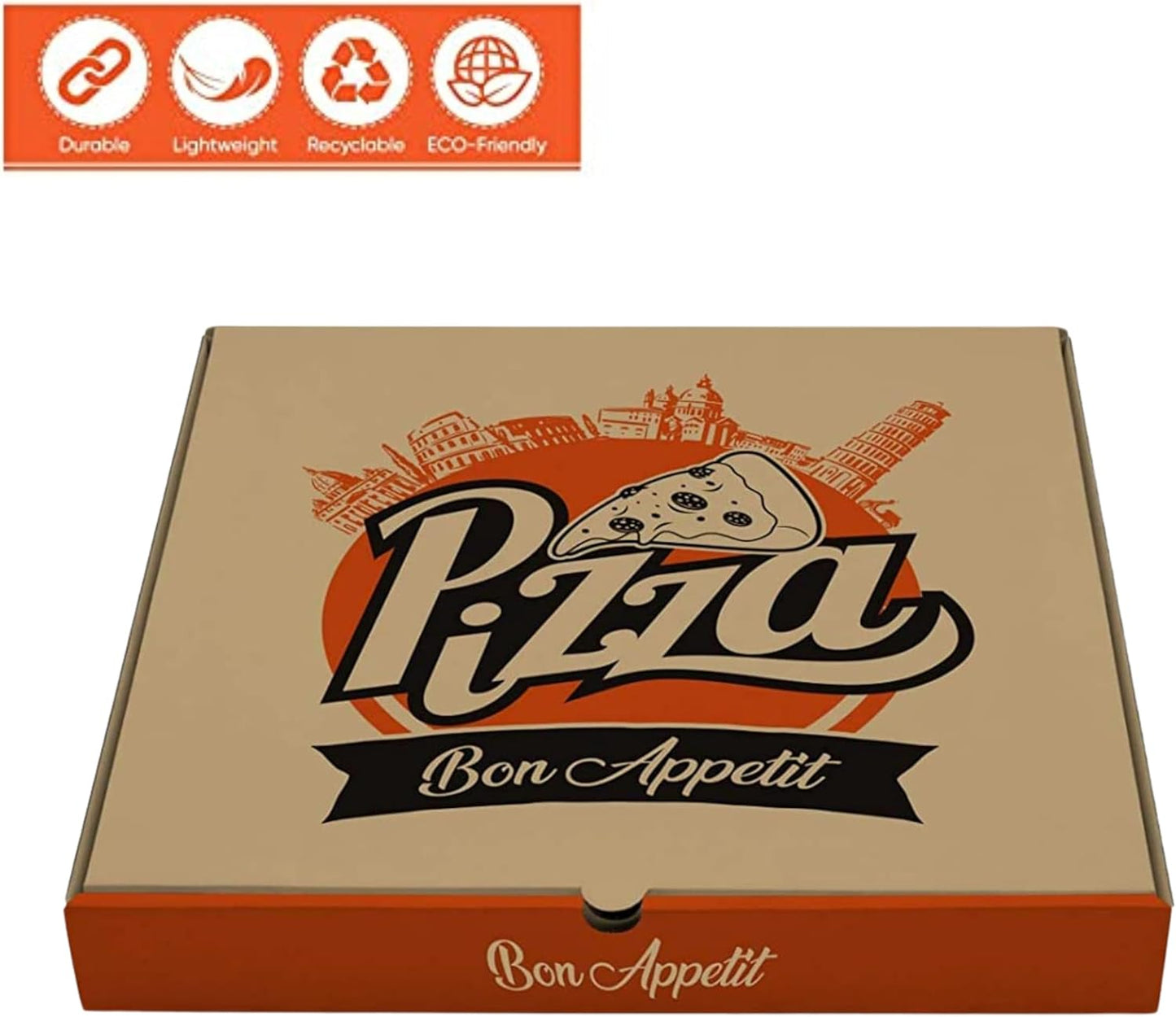 Eco-Friendly 15" Pizza Box Printed Pizza Boxes