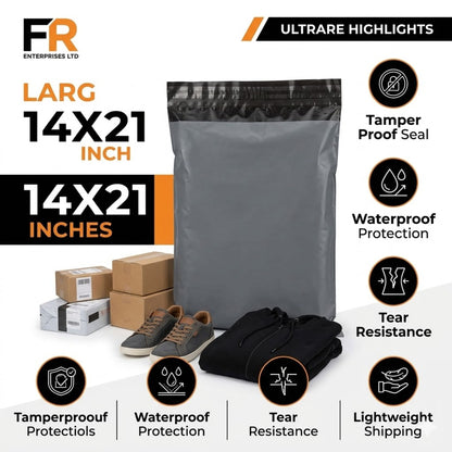 Grey Mailing Bags