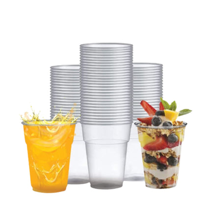Clear Reusable Plastic Beer Cups