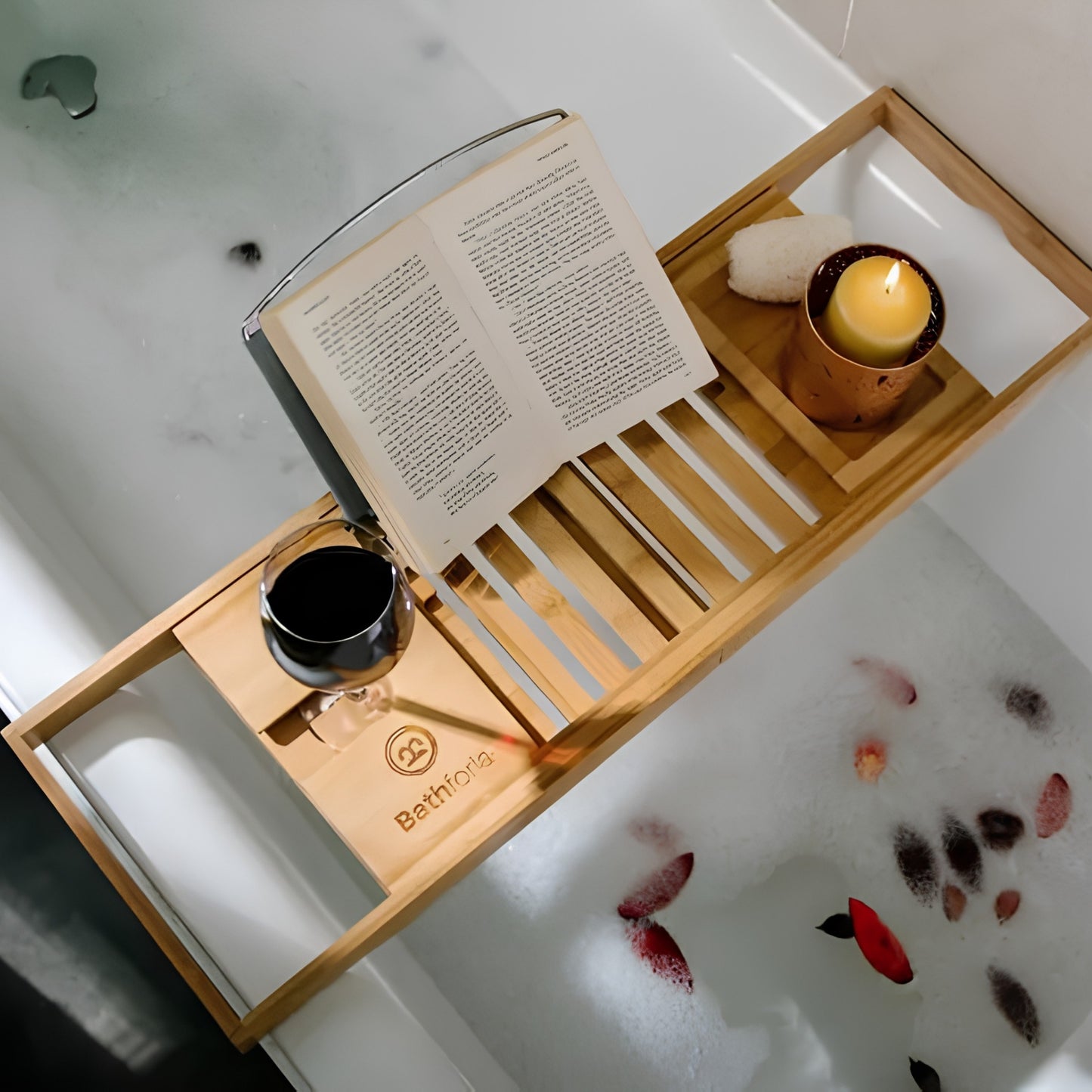 Premium Quality Wooden Bath Caddy