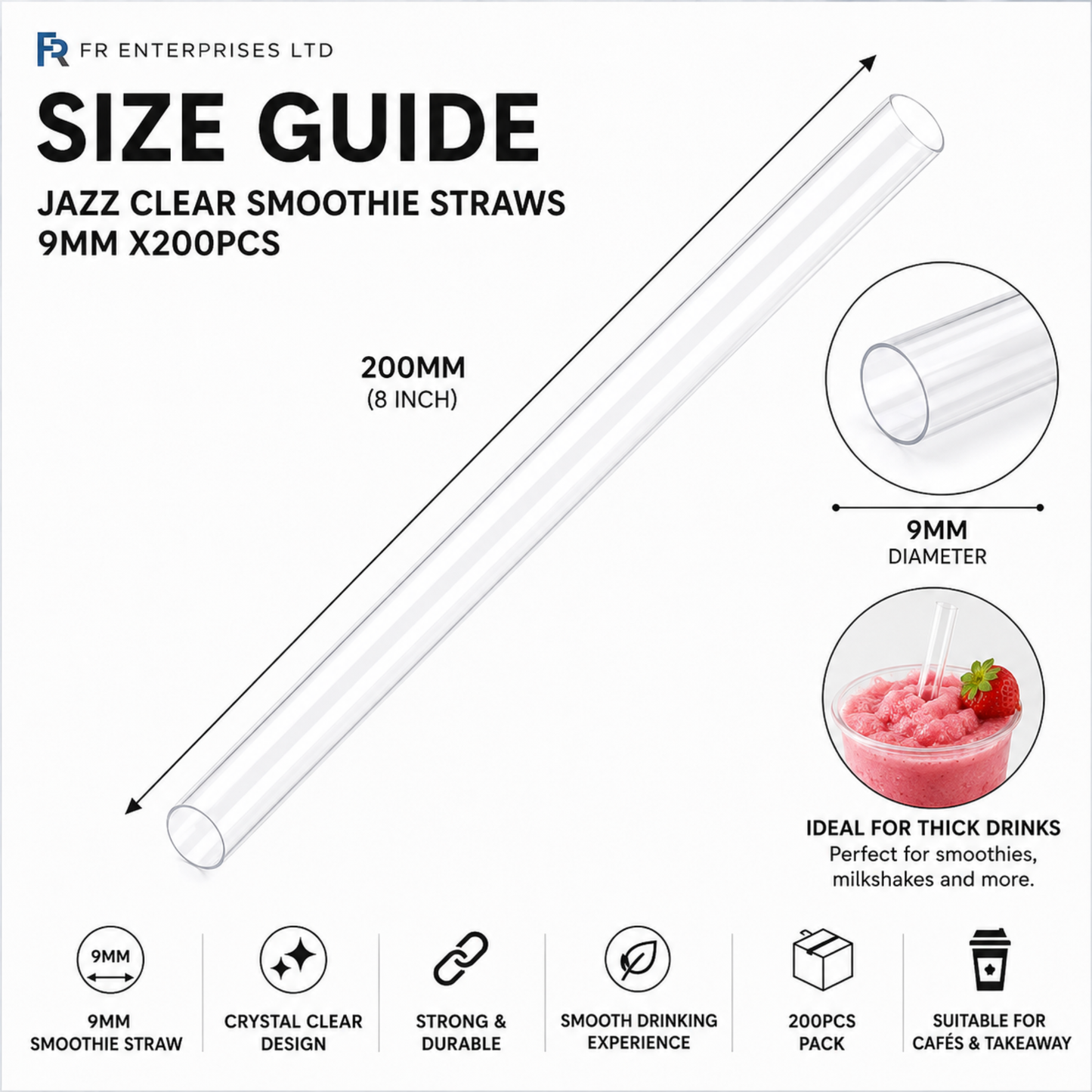 Reusable Plastic Straw