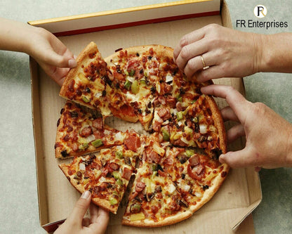 Eco-Friendly 10" Pizza Box Black Pizza Boxes